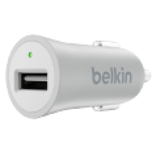 Mixit Up autós töltő, ezüst, USB, 1 aljzat, 2,4A