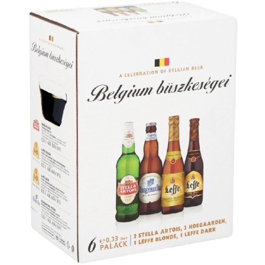 Belgium büszkeségei díszdobozban