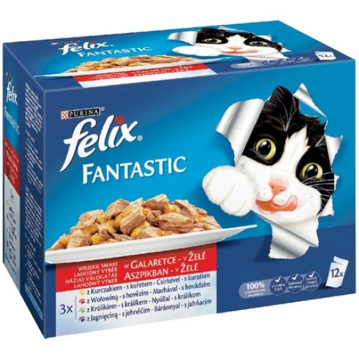 Felix alutasakos macskaeledel multipack
