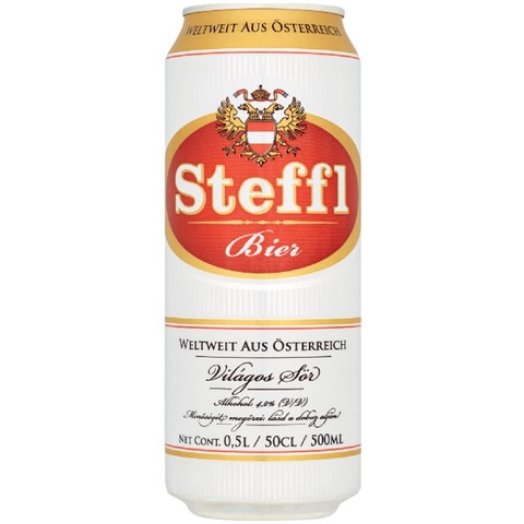 Steffl dobozos világos sör