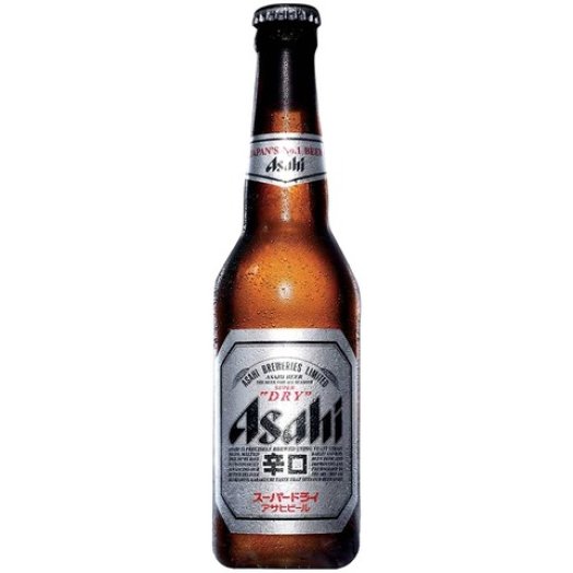 Asahi Super Dry üveges sör
