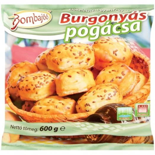 Bombajó burgonyás pogácsa