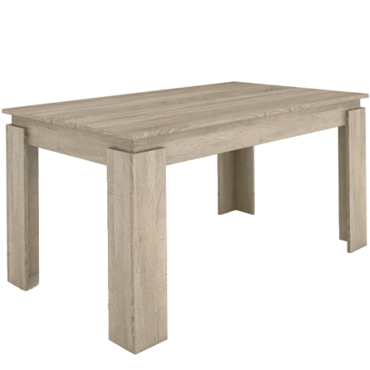VIKEA ÉTKEZŐASZTAL SONOMA TÖLGY 150X90X75CM 18MM Outlet