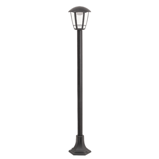 SORRENTO KÜLT ÁLLÓ LÁMPA LED 100CM LED 8W, 100CM, IP44, MATT FEKETE Outlet