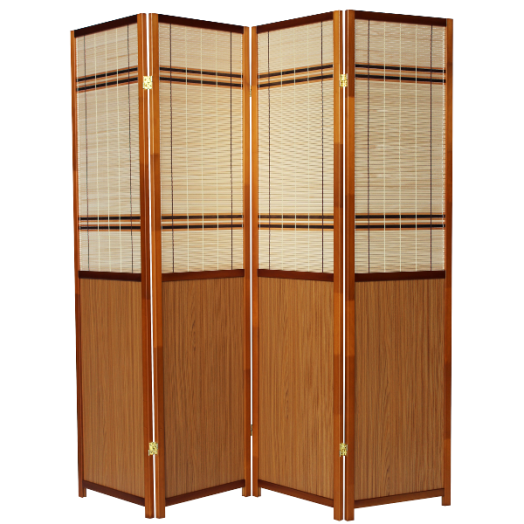 PARAVÁN TÖLGY 180X44,5X8,4CM 4 PANELES Outlet