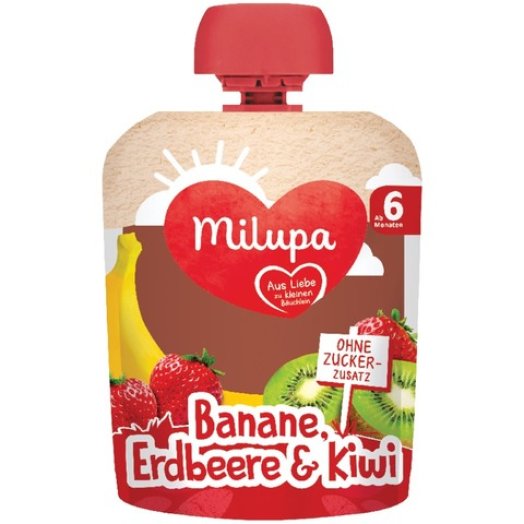 Milupa tasakos gyümölcspüré