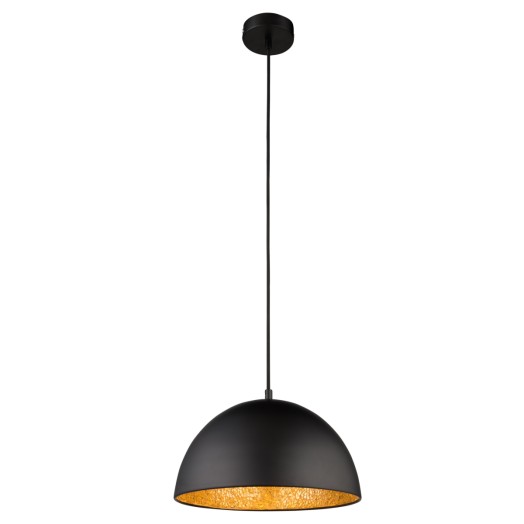 OKKO FÜGGESZTÉK 1*E27 60W 230V H: 121,5CM D: 30CM FÉM BURA FEKETE Outlet