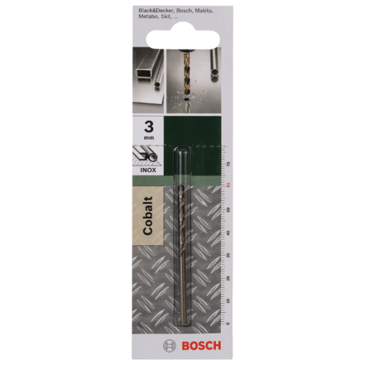 FÉMFÚRÓSZÁR HSS-CO 3X33X61MM