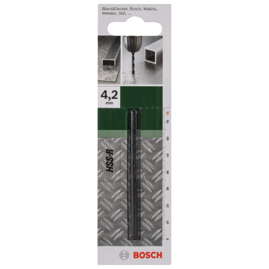 FÉMFÚRÓSZÁR HSS-R 4,2X43X75MM