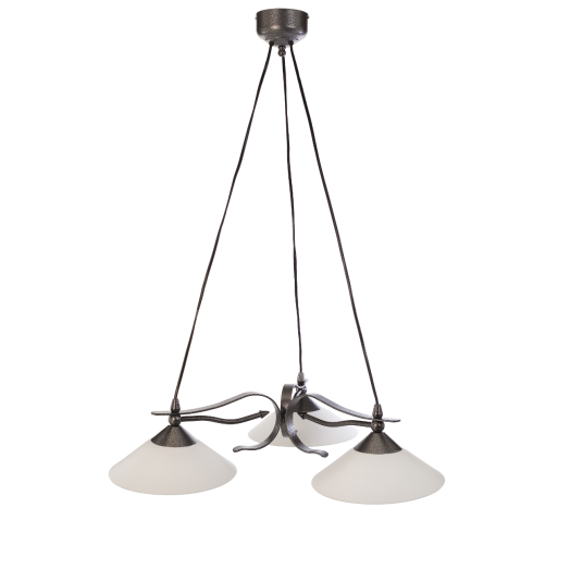 NÁPOLY CSILLÁR, ANTIK VILÁGOS EZÜST 3*60W, FV-915, E27 Outlet
