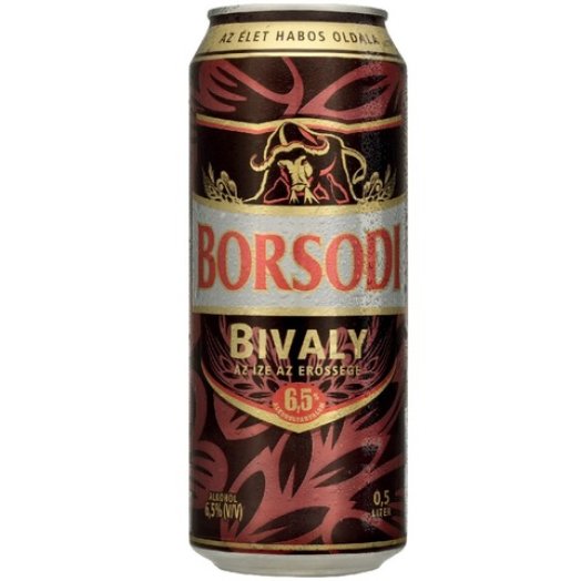 Borsodi Bivaly dobozos sör