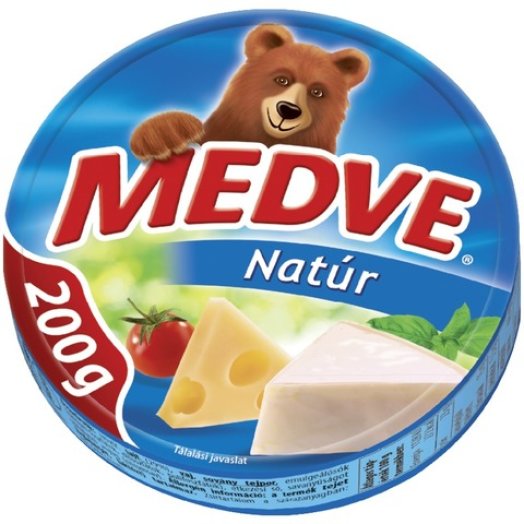 Medve ömlesztett sajt