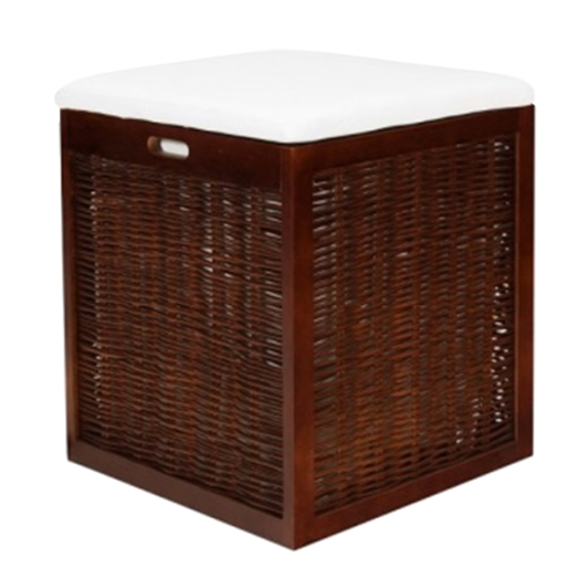 SÖTÉT NAGY KOCKA LÁDA 46X46X55CM Outlet