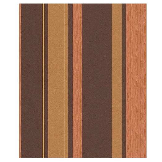 PLAISIR VLIES TAPÉTA BARNA ALAPON NARANCS ÉS ARANY CSÍKOS(R:228239) Outlet