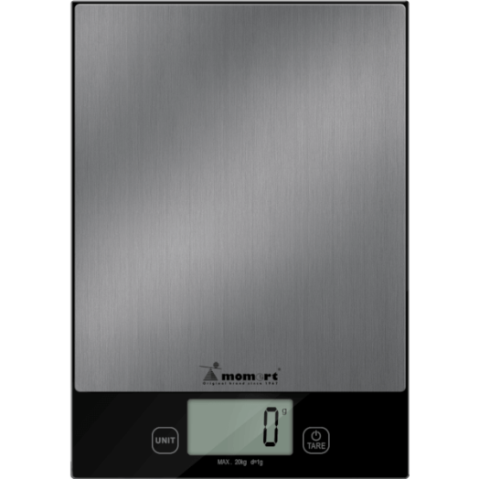 MOMERT DIGITÁLIS KONYHAI MÉRLEG 6857, 20 KG-IG