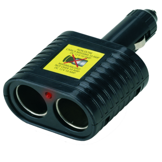 SZIVARGYÚJTÓ ELOSZTÓ 2 FELÉ 12/24V 45X195X110MM 1DB Outlet