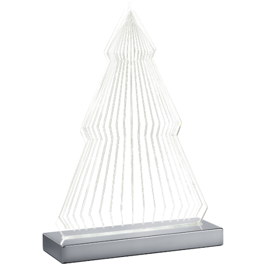 DEKORLÁMPA FENYŐFA FORMA SMD LED 7W 3000+4000+6500K KB.29X20X7CM Outlet