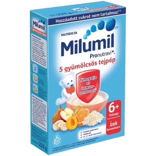 Milumil tej- és gabonapép