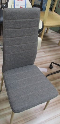 LEJRE ÉTKEZŐSZÉK SZÜRKE FA EREZETŰ FÉM VÁZ 99X52X43,5CM MAX.T:80KG Outlet