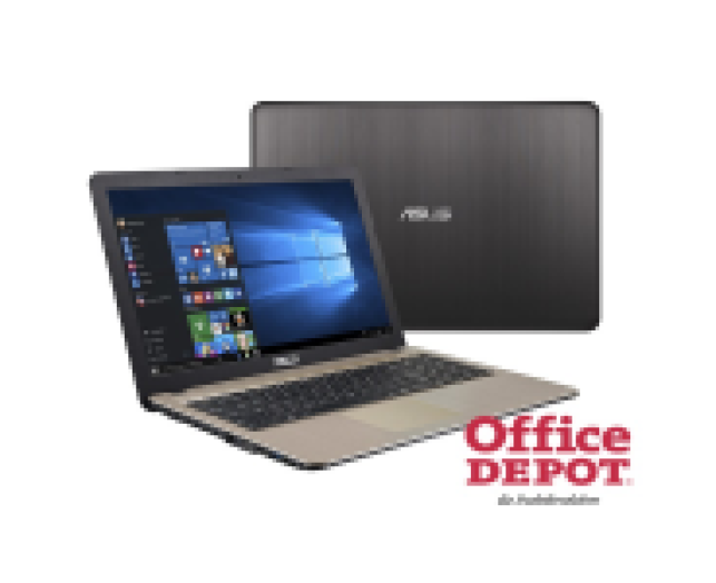 ASUS VivoBook X540NA-GQ020T 15,6"/Intel Celeron N3350/4GB/128GB/Int. VGA/Win10/fekete laptop