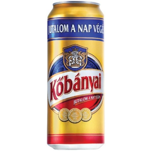 Kőbányai dobozos világos sör
