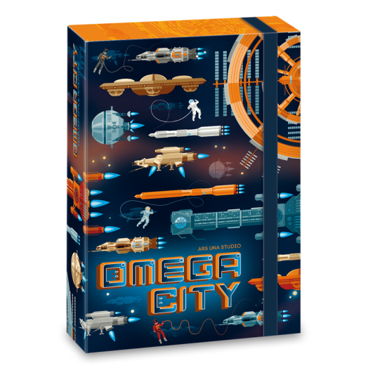 Omega city füzetbox A/5