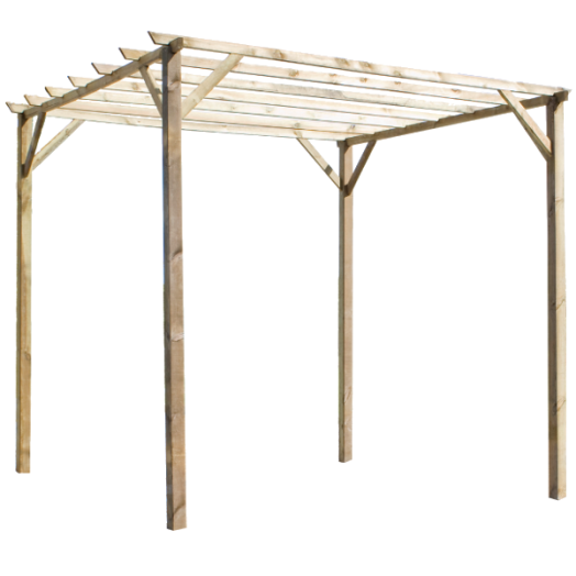 PERGOLA ANCOLIE 300X300X270CM OSZLOPOK:9X9CM