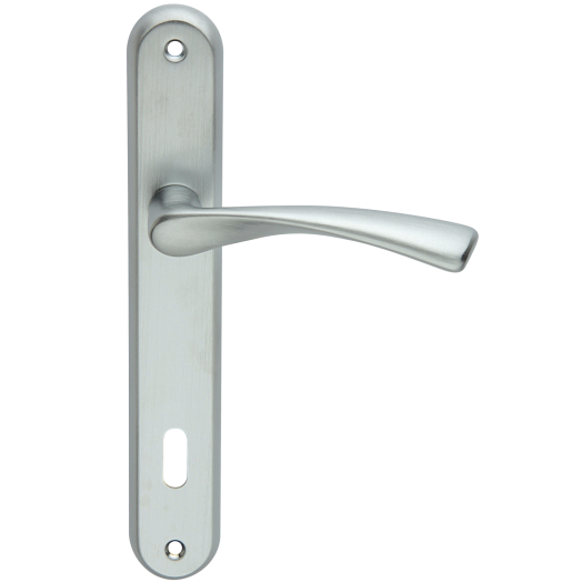 AJTÓKILINCS NZ 90MM SZATÉN KRÓM GAUDEL ROZETTÁS Outlet