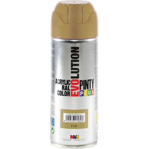 PINTY PLUS EVOLUTION AKRIL SPRAY 200ML P151 ARANY