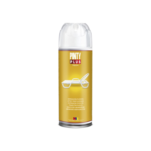 PINTY PLUS TECH MŰANYAG ALAPOZÓ SPRAY 400ML SZÍNTELEN