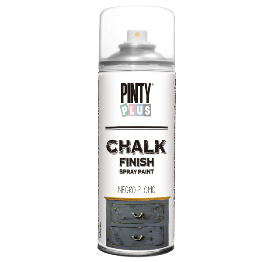 PINTY PLUS CHALK KRÉTA FESTÉK SPRAY 400ML CK799 ÓLOM FEKETE