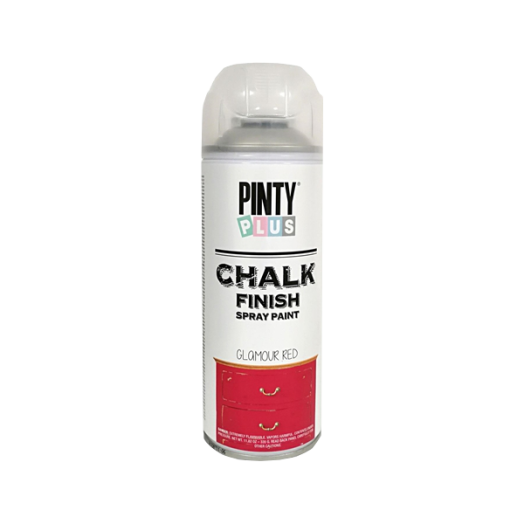 PINTY PLUS CHALK KRÉTA FESTÉK SPRAY 400ML CK818 GLAMOUR PIROS