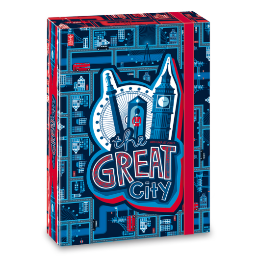 Ars Una The Great City A/5 füzetbox
