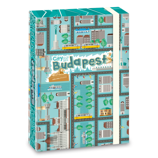 Ars Una City of Budapest A/5 füzetbox