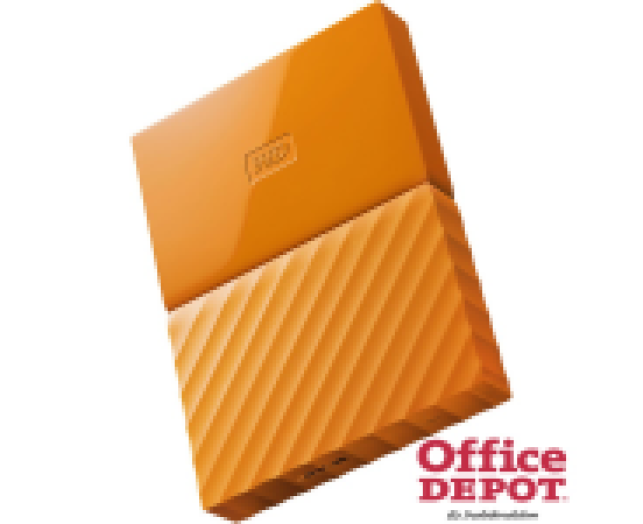 Western Digital My Passport WDBYNN0010BOR 2,5" 1TB USB3.0 narancs külső winchester