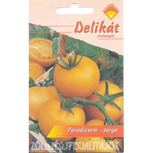 PARADICSOM, SÁRGA DELIKÁT VETŐMAG