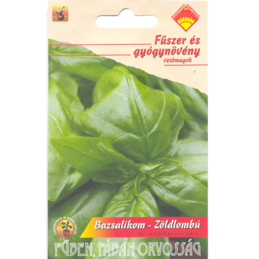 BAZSALIKOM, ZÖLD FŰSZER- ÉS GYÓGYNÖVÉNY VETŐMAG