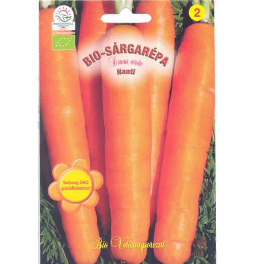 PRÉMIUM BIOVETŐMAG SÁRGARÉPA PRÉMIUM VETŐMAG 2
