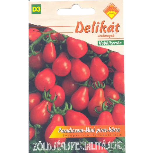PARADICSOM MINI PIROS KÖRTE DELIKÁT VETŐMAG