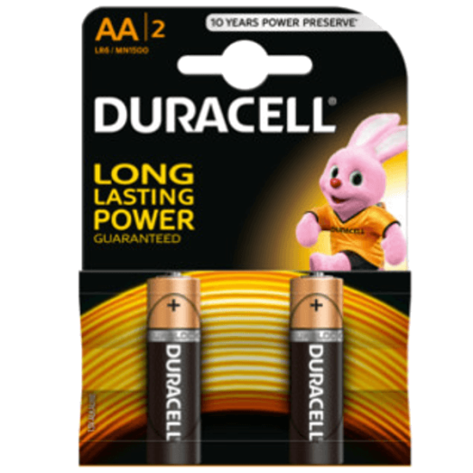 DURACELL BSC 2 DB AA ELEM 5000394076921