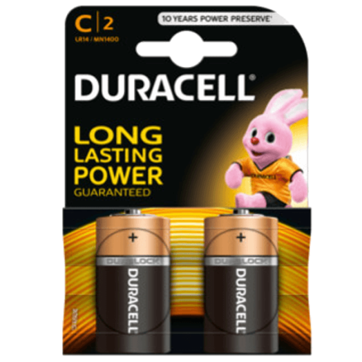 DURACELL BSC 2 DB C (BABY) ELEM DL 5000394076761