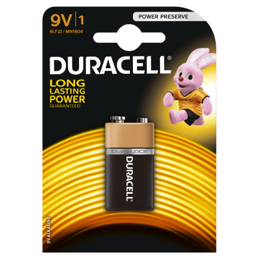 DURACELL BSC ELEM (9V) - DL 5000394077225