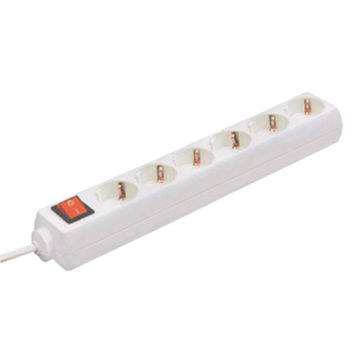 ELOSZTÓ 6-OS 3M FEHÉR KAPCSOLÓVAL 3X1,0MM2