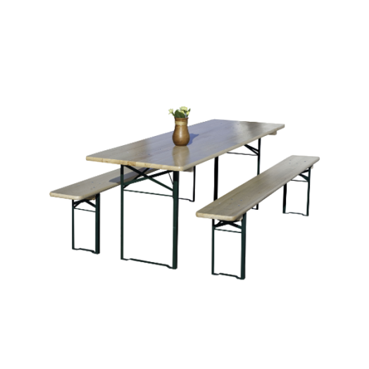 SÖRPAD GARNITÚRA ASZTAL 220X70X75CM 2 PAD 220X25X48CM Outlet