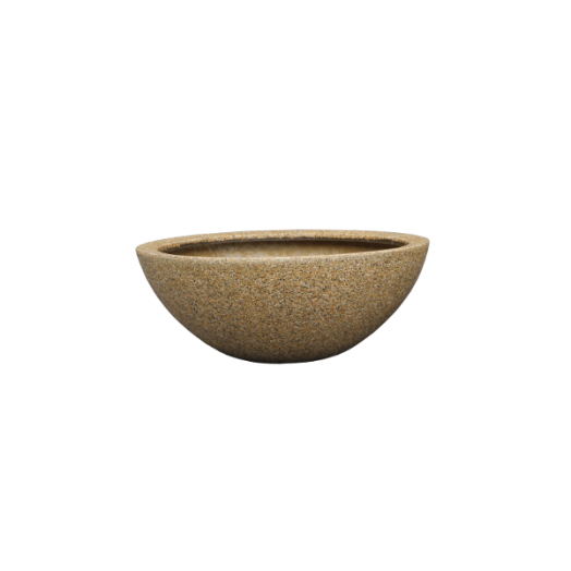 KASPÓ KÜLTÉRI 23CM POLYSTONE SÖTÉT BÉZS ÁTM.:58CM Outlet