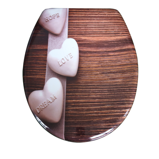 WC-ÜLŐKE HOPE, DUROPLAST, LECSAPÓDÁSGÁTLÓVAL Outlet