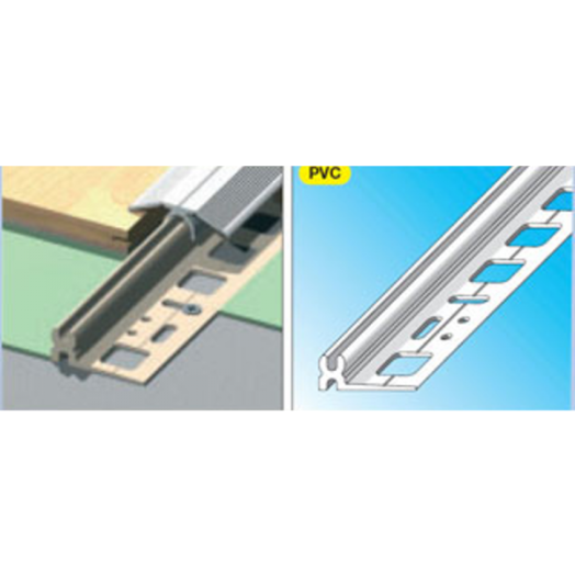 CT HORDOZÓPROFIL PVC BARNA 1M       19-24,5MM
