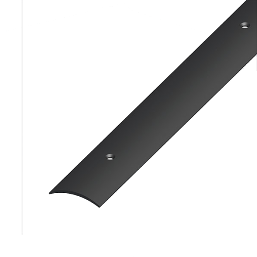 ÁTMENET-PROFIL ÍVELT PVC FEKETE 30X5 1M CSAVAROZHATÓ