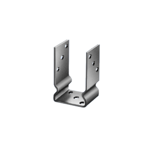 OSZLOPTALP 'U ' HORG. 70X60X120/4MM