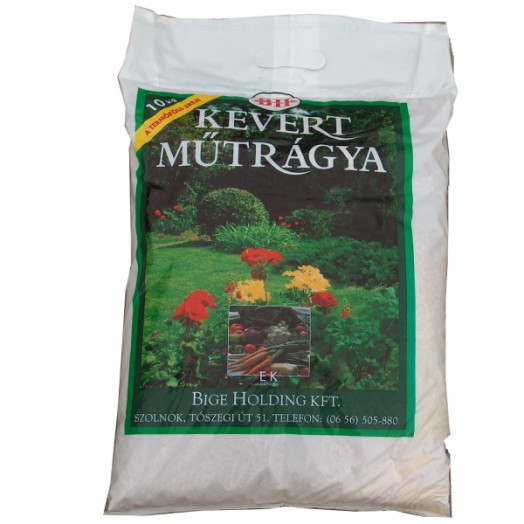MŰTRÁGYA KEVERT 10-5-10, 10 KG